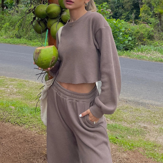 Women’s Autumn/Winter Casual Sweatshirt Set