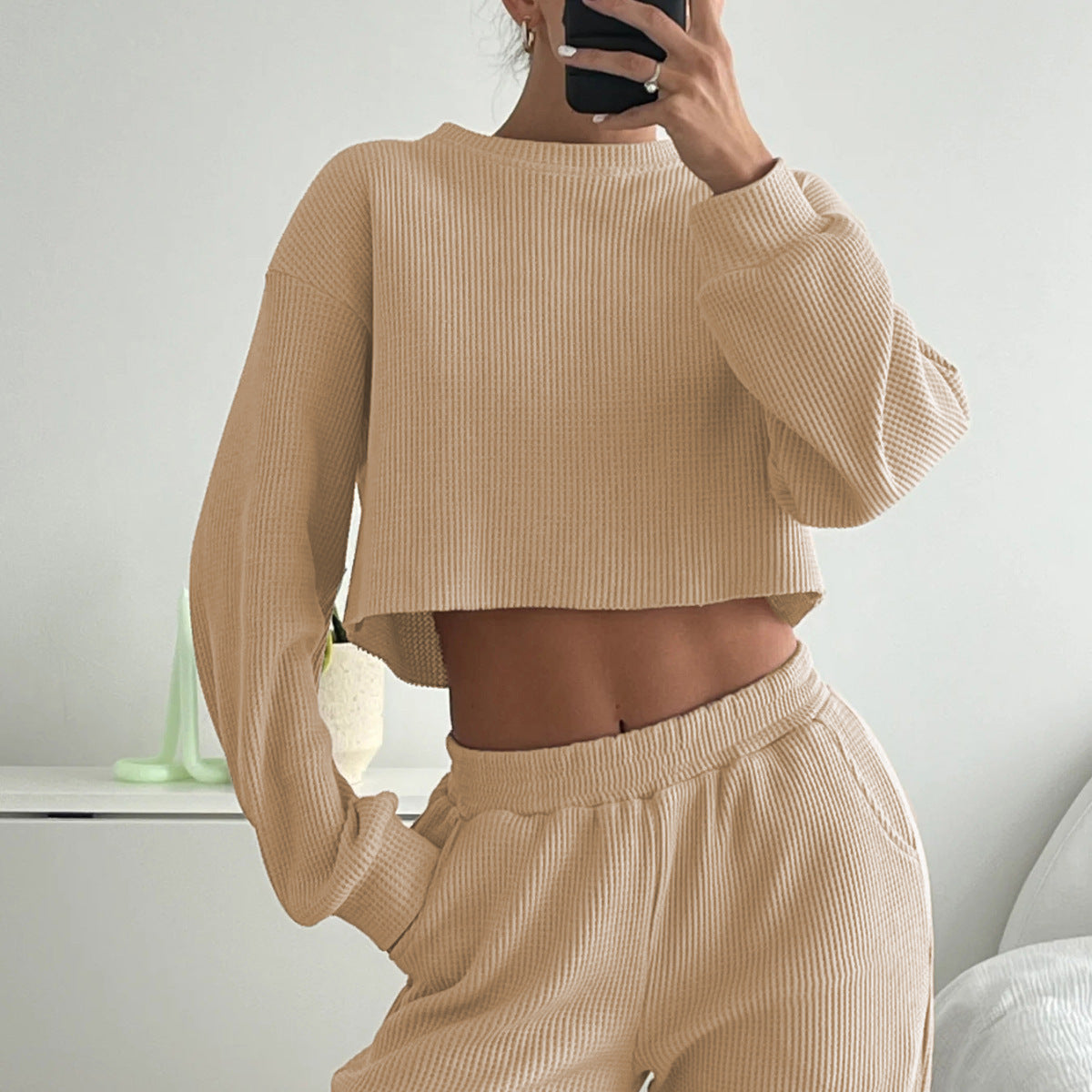 Women’s Autumn/Winter Casual Sweatshirt Set