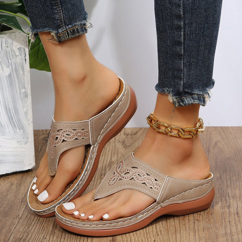 Chic Summer Wedge Sandals for Women