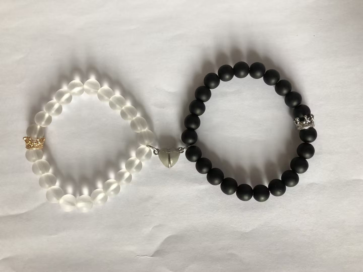 Luminous Crown Bead Bracelets– 2-Piece Set
