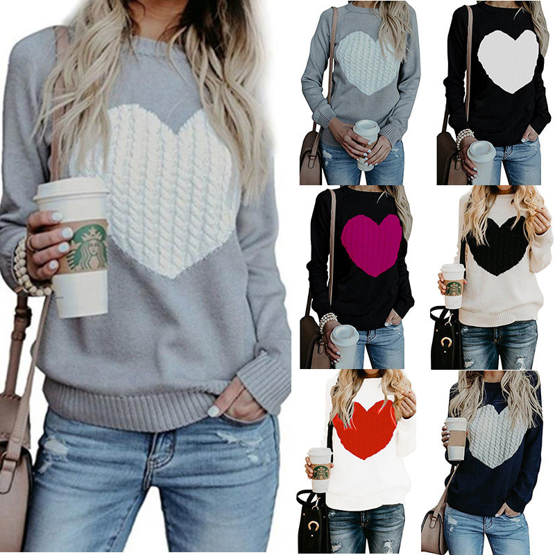 Love Script Cozy Pullover